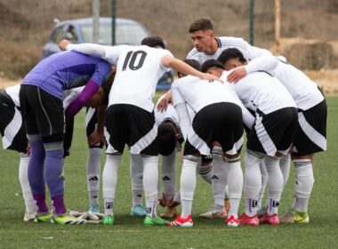 Plantel de Colo-Colo Sub-20 frente a Coquimbo Unido. Fútbol Joven.