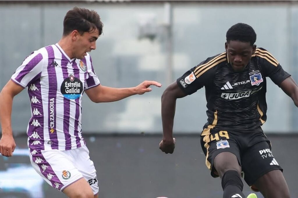 Colo-Colo vs Real Valladolid Manley Clerveaux