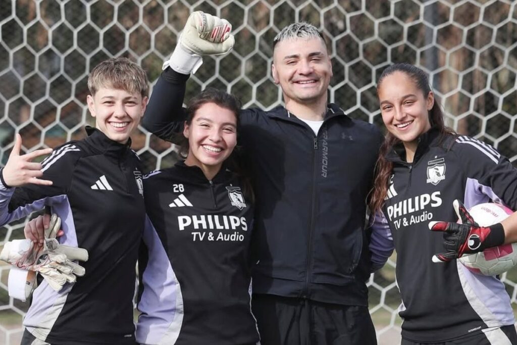 Cristóbal Campos con Colo-Colo Femenino