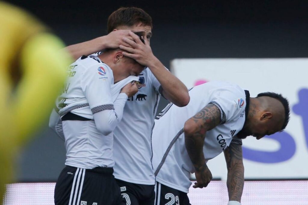 Gol Cristián Zavala con Colo-Colo vs Audax Italiano