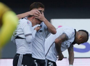 Gol Cristián Zavala con Colo-Colo vs Audax Italiano