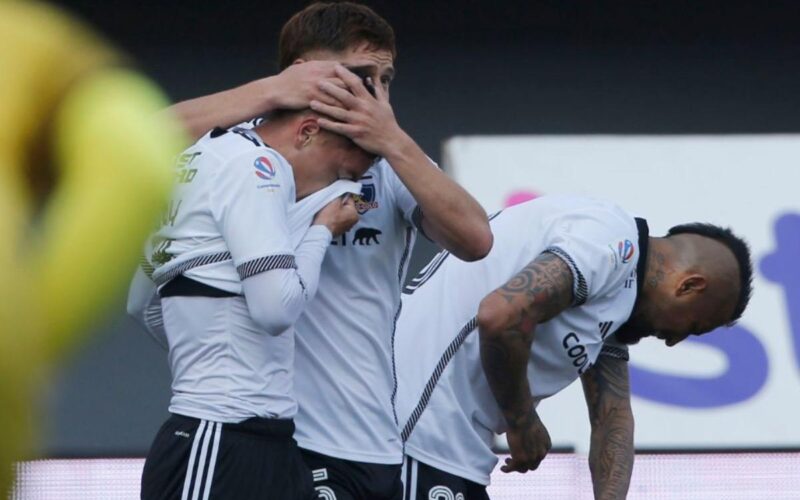Gol Cristián Zavala con Colo-Colo vs Audax Italiano