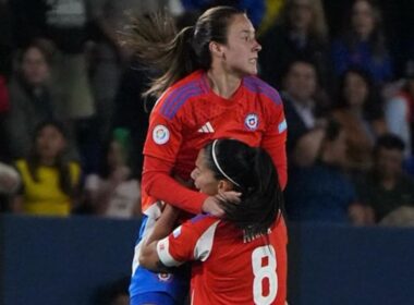 Gol Selección Chilena vs Ecuador en la Copa América Femenina.