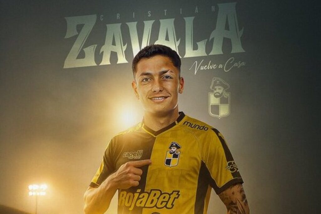 Presentación de Cristián Zavala como refuerzo de Coquimbo Unido.