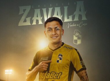 Presentación de Cristián Zavala como refuerzo de Coquimbo Unido.