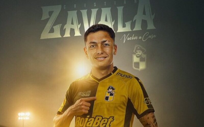 Presentación de Cristián Zavala como refuerzo de Coquimbo Unido.