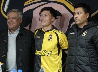 Cristián Zavala presentado en Coquimbo Unido.