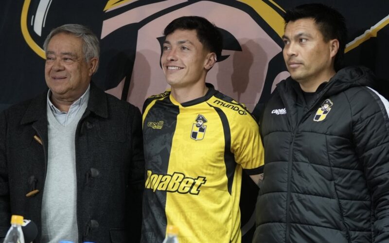Cristián Zavala presentado en Coquimbo Unido.
