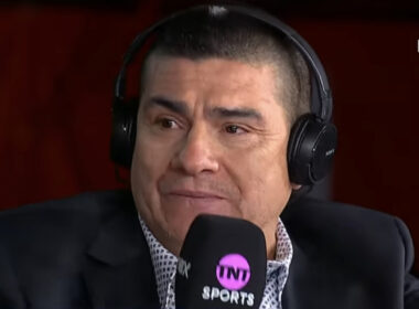 Primer plano de Marcelo Vega en Todos Somos Técnicos.