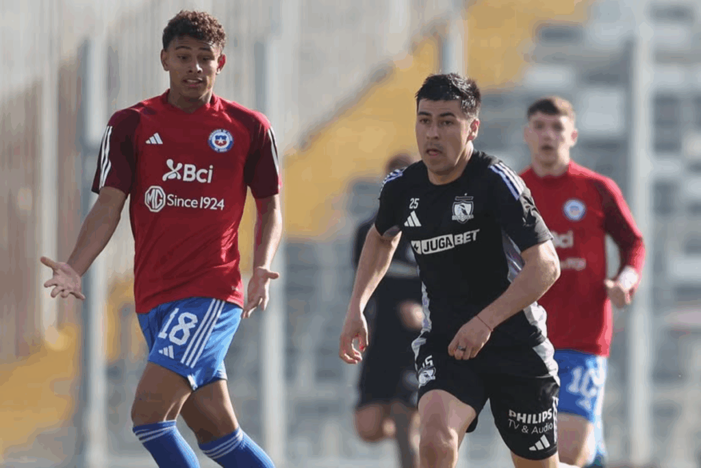 Alarcón en el amistoso ante La Roja Sub-20.