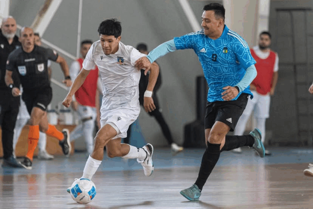 Colo-Colo vs O'Higgins en el torneo de futsal.