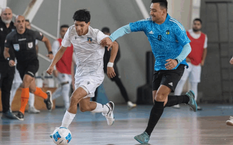 Colo-Colo vs O'Higgins en el torneo de futsal.
