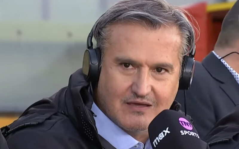 Primer plano de Fernando Vergara.