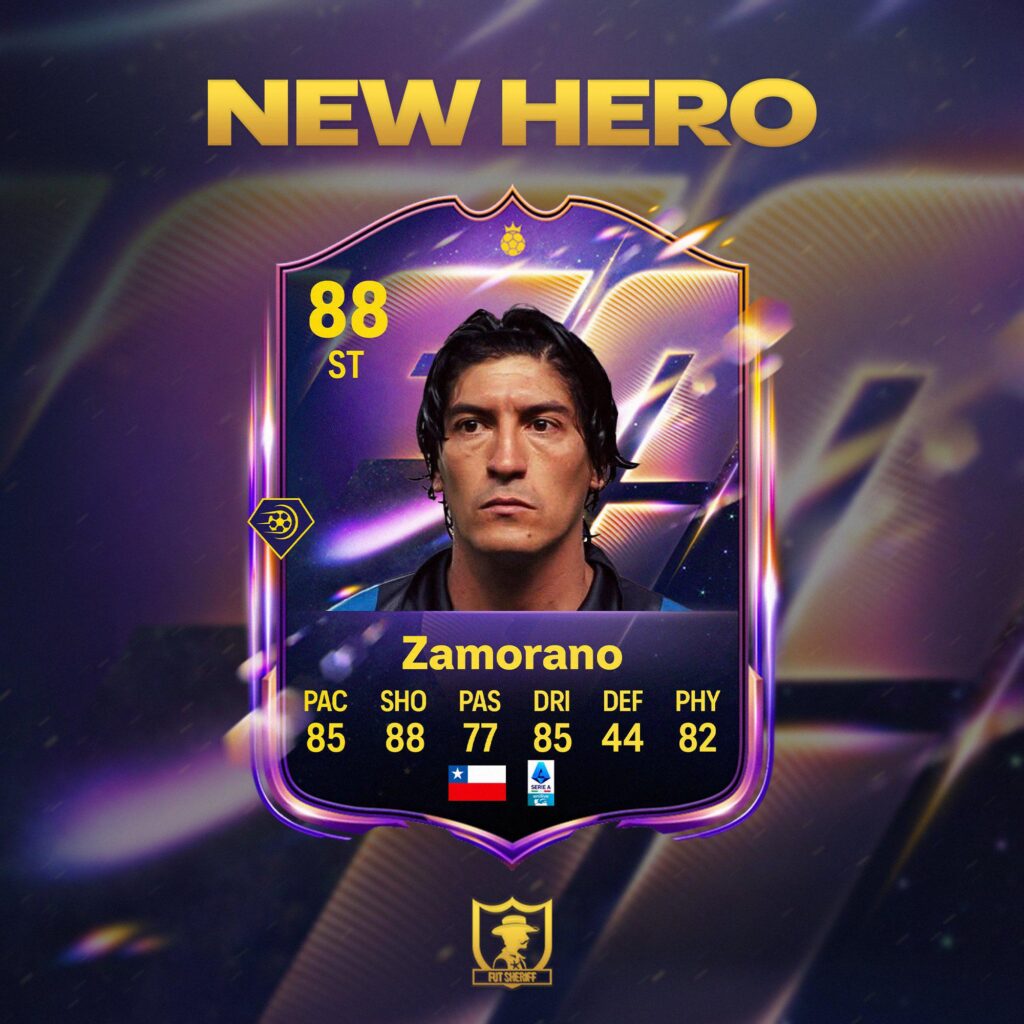 Carta de Iván Zamorano en el EA Sports FC 26