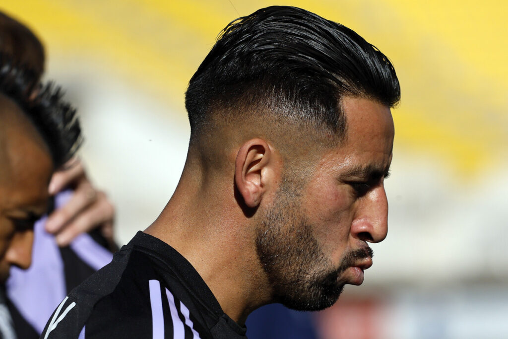 Primer plano de Mauricio Isla.
