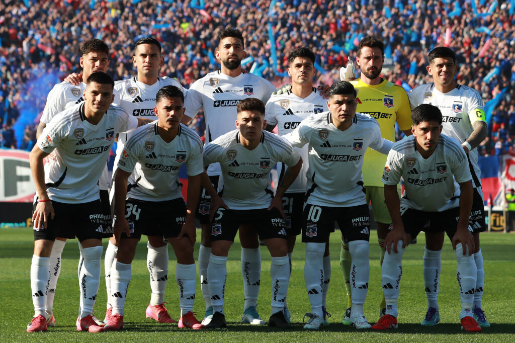 Futbol, Universidad de Chile vs Colo Colo Fecha 7, Liga de Primera 2025 El equipo de Colo Colo es fotografiado durante un partido de primera division contra Universidad de Chile disputado en el estadio Nacional en Santiago, Chile. 12/07/2025 Felipe Zanca/Photosport Football, Universidad de Chile vs Colo Colo 7th turn, First Division League 2025 Colo Colo teams are pictured during a first division match against Universidad de Chile at the Nacional stadium in Santiago, Chile. 12/07/2025 Felipe Zanca/Photosport