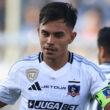 Primer plano de Vicente Pizarro con la camiseta de Colo-Colo.