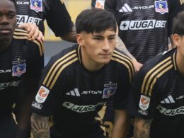 Francisco Marchant en la formación titular de Colo-Colo ante Real Valladolid.