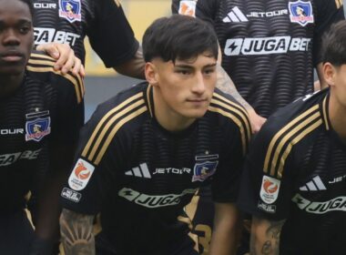 Francisco Marchant en la formación titular de Colo-Colo ante Real Valladolid.