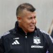 Futbol, O’Higgins vs Colo Colo, Fecha 17 Liga de Primera 2025. El entrenador de Colo Colo Jorge Almiron es fotografiado durante el partido de primera division contra O’Higgins disputado en el estadio Jorge Silva en San Fernando, Chile. 27/07/2025 Jorge Loyola/Photosport Football, O’Higgins vs Colo Colo 17nd turn, 2025 First division league Colo Colo head coach Jorge Almiron is pictured during the first division match against O’Higgins at the Jorge Silva stadium in San Fernando, Chile. 27/07/2025 Jorge Loyola/Photosport