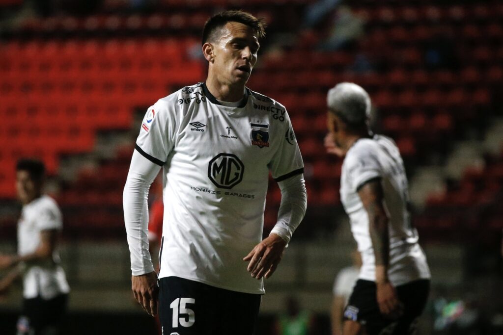 Mouche en su tiempo como jugador de Colo-Colo.