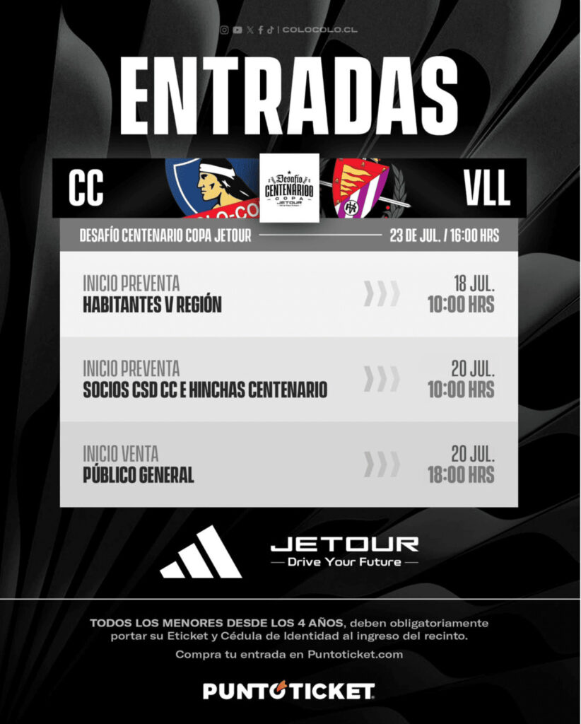 Colo-Colo vs Real Valladolid