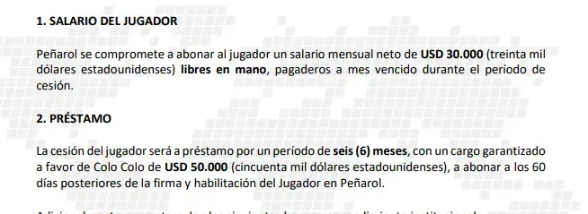 Oferta Peñarol
