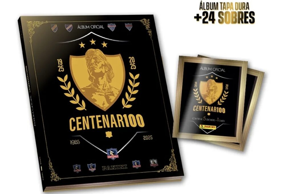 Lanzamiento oficial del álbum "Colo-Colo Centenario" de Panini.